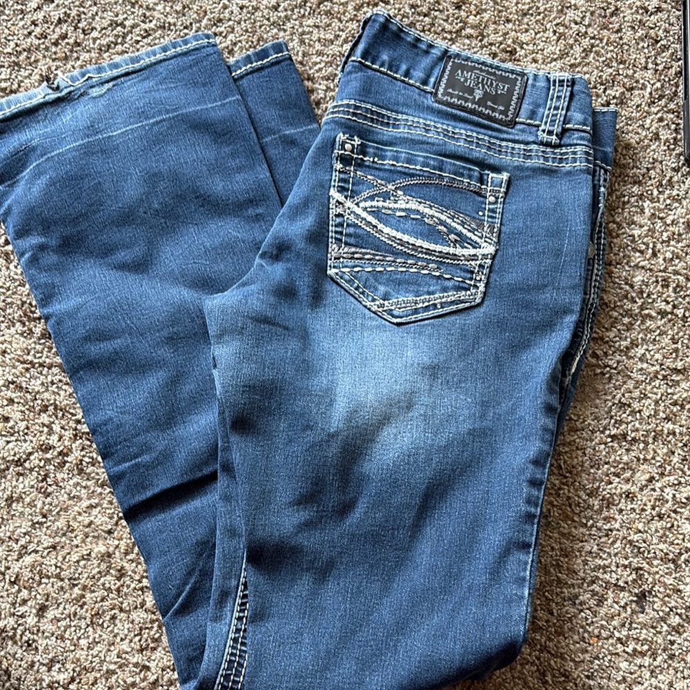 Miss Me Blue Boot Cut Jeans with Timeless Style